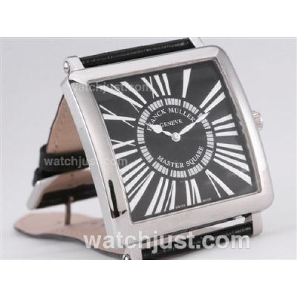 Franck Muller Master Square with Black Dial-42mm Over Size