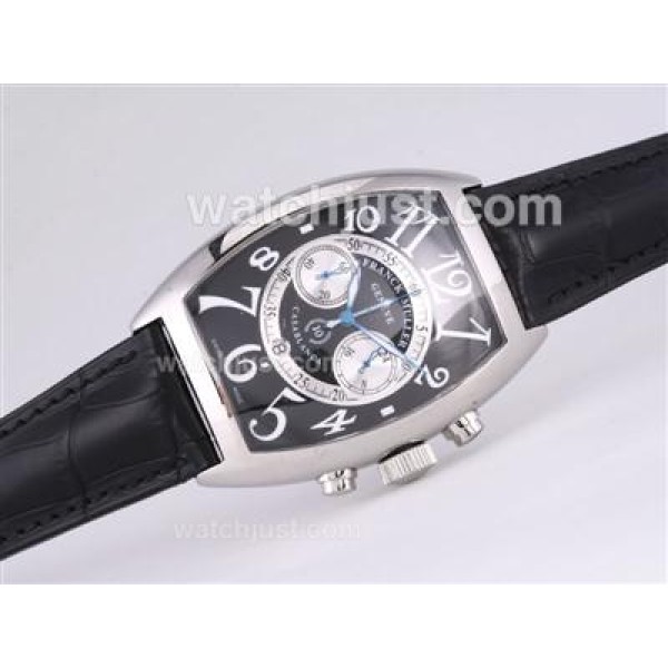 Franck Muller Casablanca Working Chronograph with Black Dial