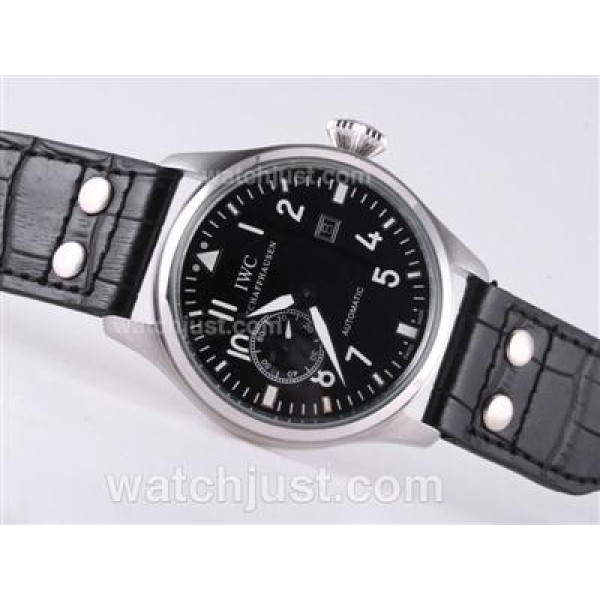 IWC Big Pilot Automatic with Black Dial-New Version