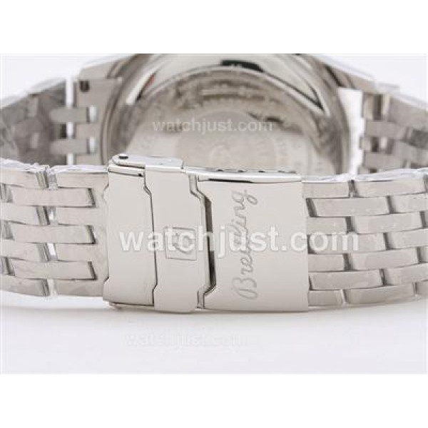 Breitling Navitimer Working Chronograph with White Dial-Stick Marking