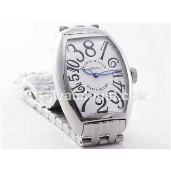 Franck Muller Crazy Hours Automatic with White Dial