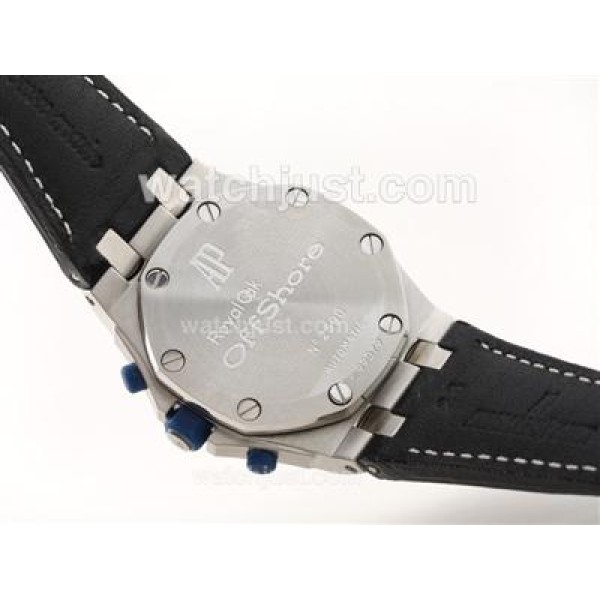 UK Swiss Replica Audemars Piguet Royal Oak Chrono Swiss Valjoux 7750 Movement With Blue Markers-Sec@12 Watches