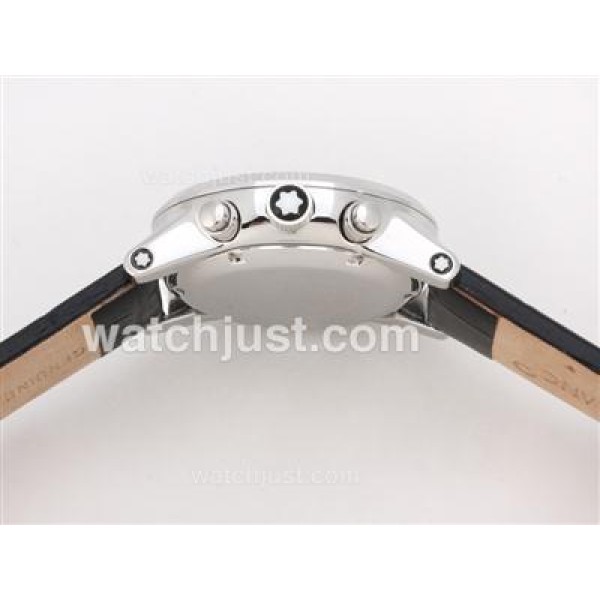 Montblanc Flyback Working Chronograph Black Dial-New Version