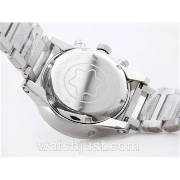 Montblanc Flyback Working Chronograph with Black Dial S/S