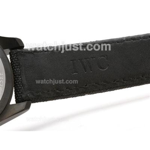 IWC 3789 Top Gun Pilot Working Chrono PVD Case-Same Chassis As 7750 Version-High Quality