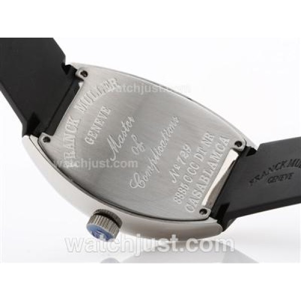 Franck Muller Crazy Color Dreams Automatic with Rubber Strap-Jumbo Version