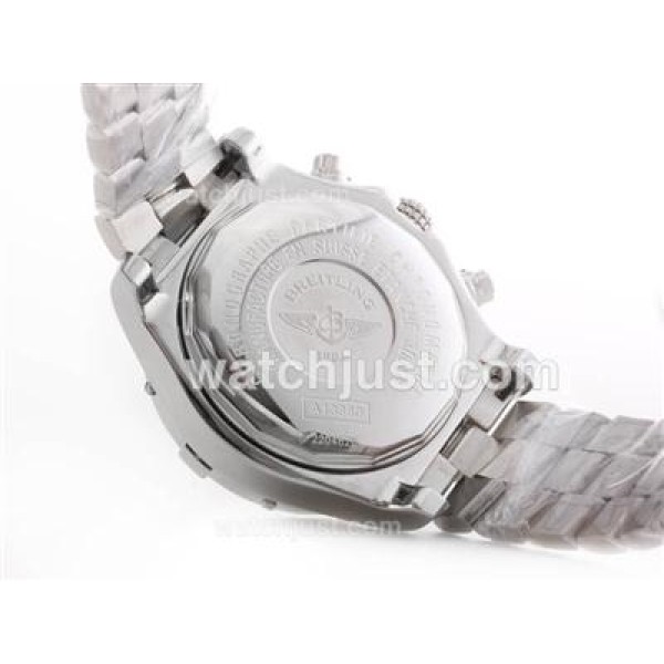 Breitling Skyland Avenger Working Chronograph with Black Dial--Arabic Marking S/S