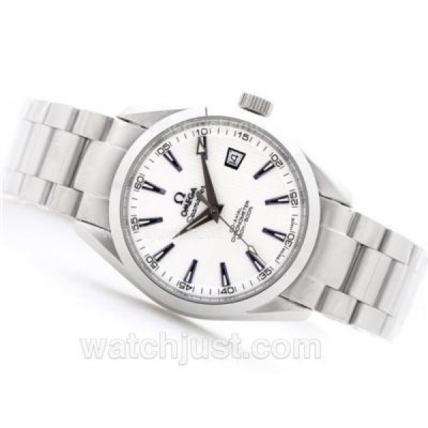 Omega Seamaster Aqua Terra Co-Axial With Blue Markers-Same Structure As ETA Version-High Quality