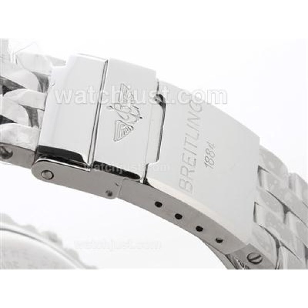 Breitling Chronomat Evolution Automatic With Black Dial-Stick Marking S/S