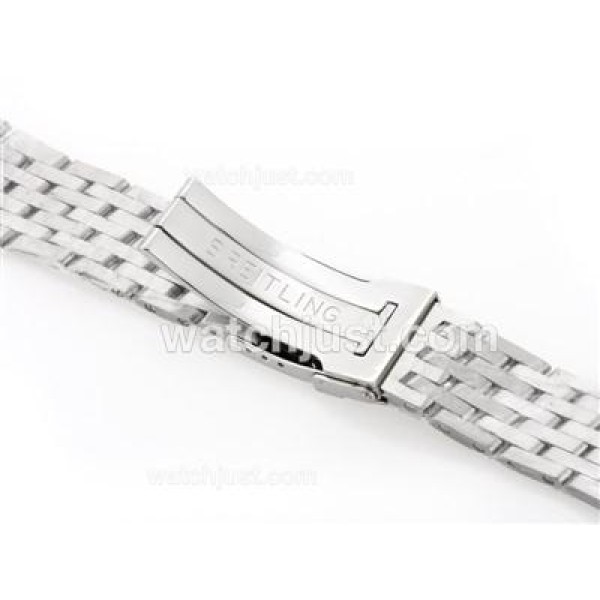 Breitling Stainless Steel Bracelet For Montbrilliant Datora 7751 Version-22mm