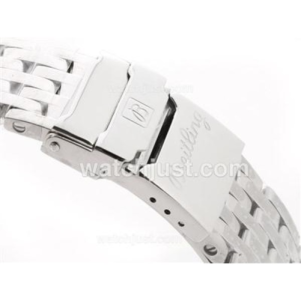 Breitling Stainless Steel Bracelet For Montbrilliant Datora 7751 Version-22mm