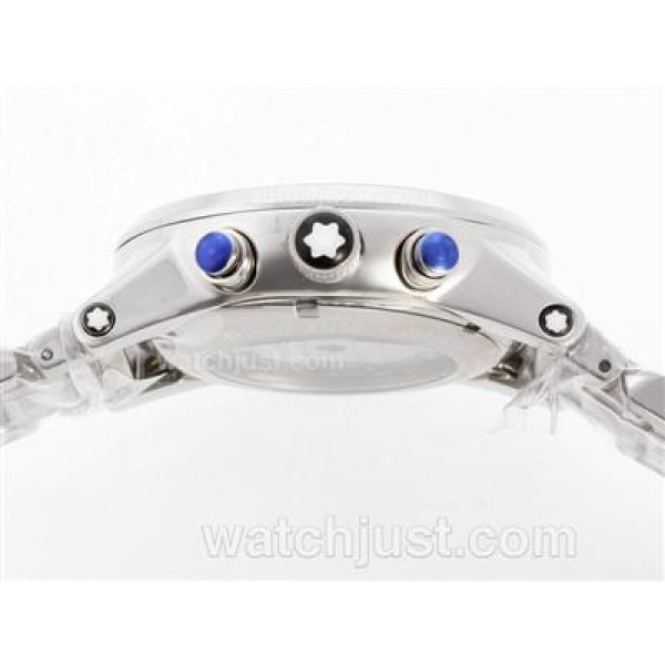 Montblanc Flyback Automatic with White Dial S/S