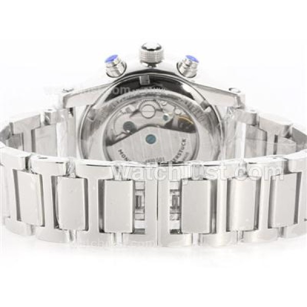 Montblanc Flyback Automatic with Black Dial S/S