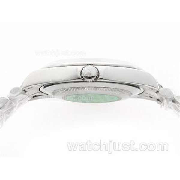 AAA 41 MM Quality Rolex Day-Date II Fake Watches With Black Dials For Men