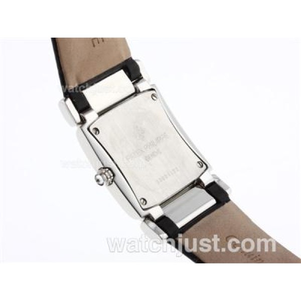 Patek Philippe Twenty-4 Hours Swiss ETA Movement with Diamond Bezel and Dial-Lady Size