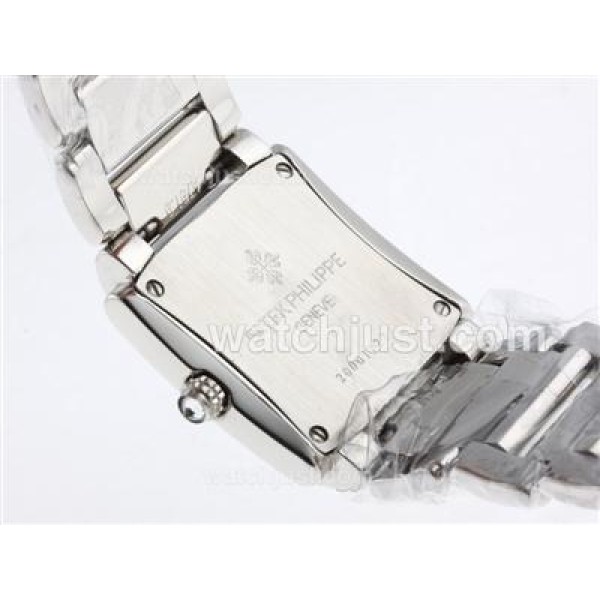 Patek Philippe Twenty-4 Hours Swiss ETA Movement with Diamond Marking and Dial S/S-Lady Size