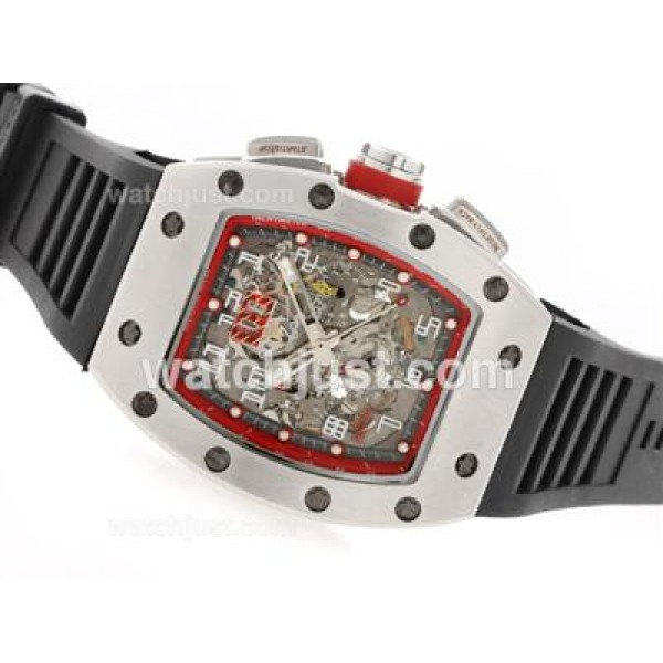 Richard Mille RM005 Automatic with Skeleton Dial-Red Marking
