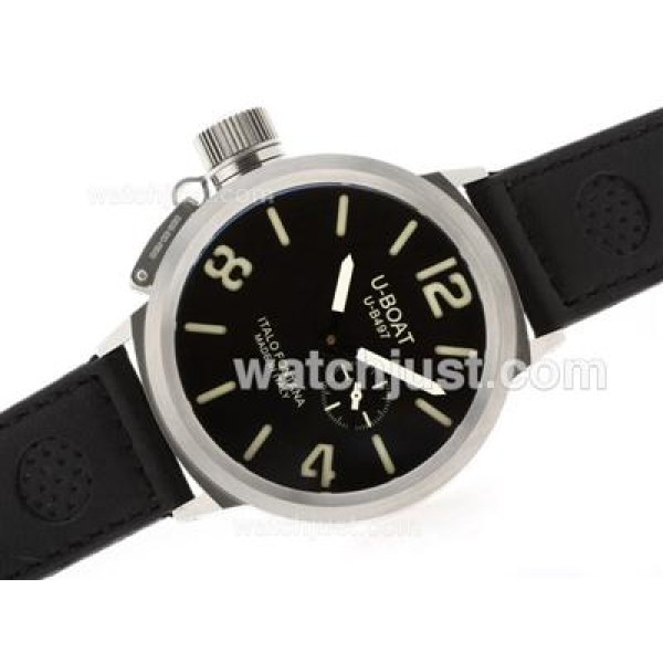 U-Boat Italo Fontana U-B497 Automatic with Black Dial-White Markers