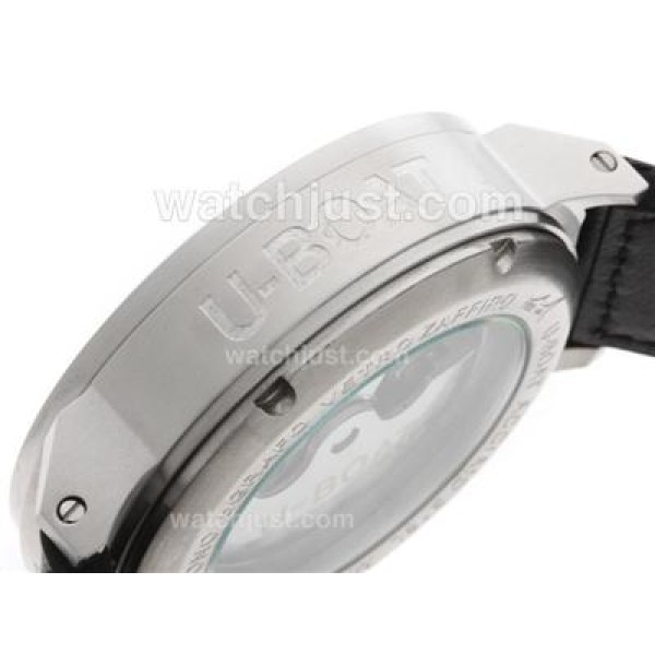 U-Boat Italo Fontana U-B497 Automatic with Black Dial-White Markers