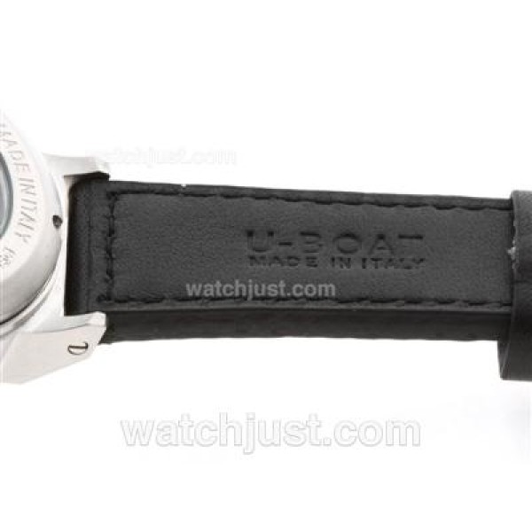 U-Boat Italo Fontana U-B497 Automatic with Black Dial-White Markers