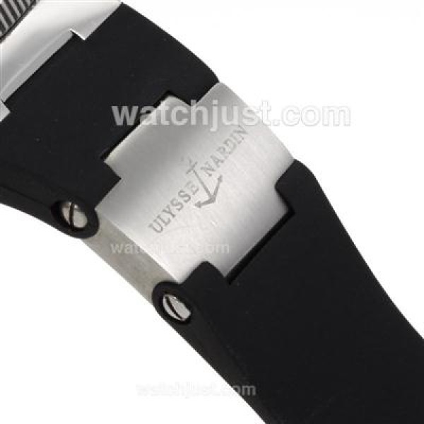 Ulysse Nardin Lelocle Suisse Working Power Reserve Automatic with Black Dial-Roman Markers