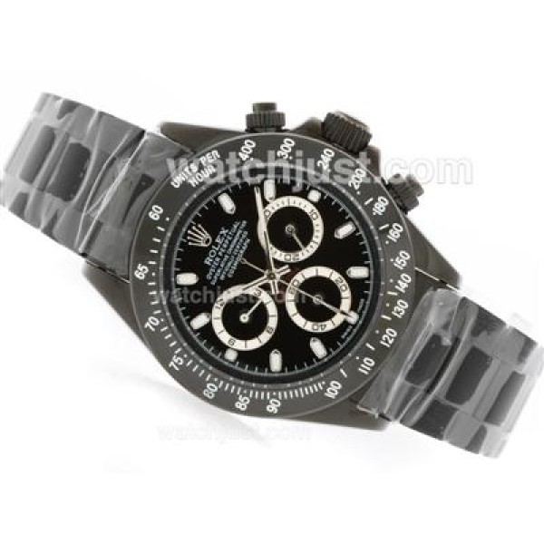 Best Quality Rolex Daytona Pro Hunter Replica Watches With Black Dials For Sale