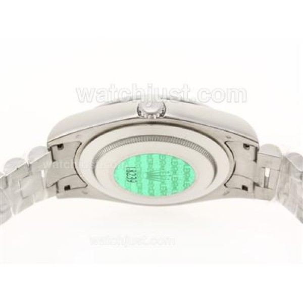 41 MM High Quality Rolex Day-Date II Replica Watches With White Dials For Sale