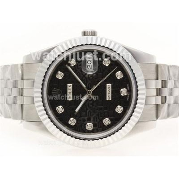 Cheap Rolex Datejust II Replica Watches With Black Dials For Sale