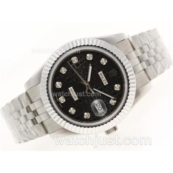 Cheap Rolex Datejust II Replica Watches With Black Dials For Sale