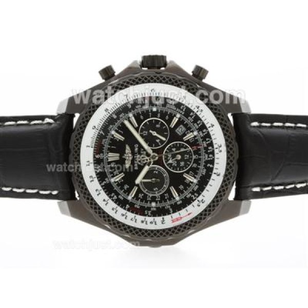 Breitling for Bentley Motors Automatic PVD Case with Black Dial