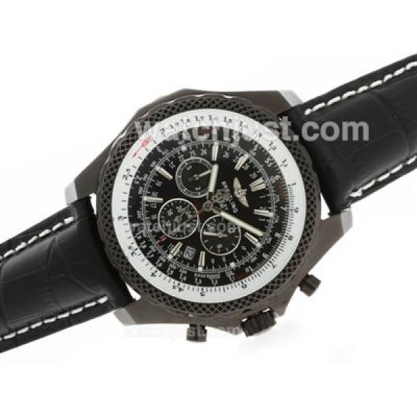 Breitling for Bentley Motors Automatic PVD Case with Black Dial