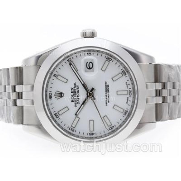 AAA Quality 41 MM Rolex Datejust II Replica Watches With White Dials For Men