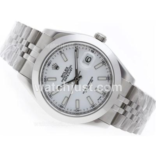 AAA Quality 41 MM Rolex Datejust II Replica Watches With White Dials For Men