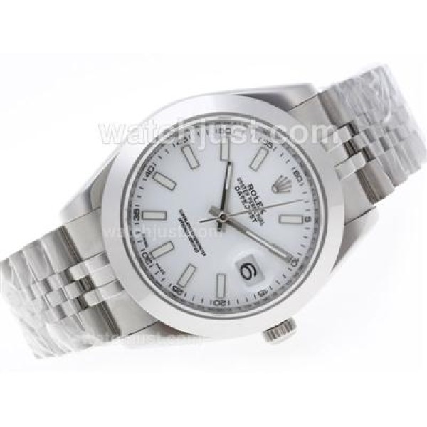 AAA Quality 41 MM Rolex Datejust II Replica Watches With White Dials For Men