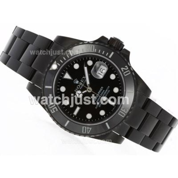 Best Quality Rolex Submariner Fake Watches With Black Dials For Men