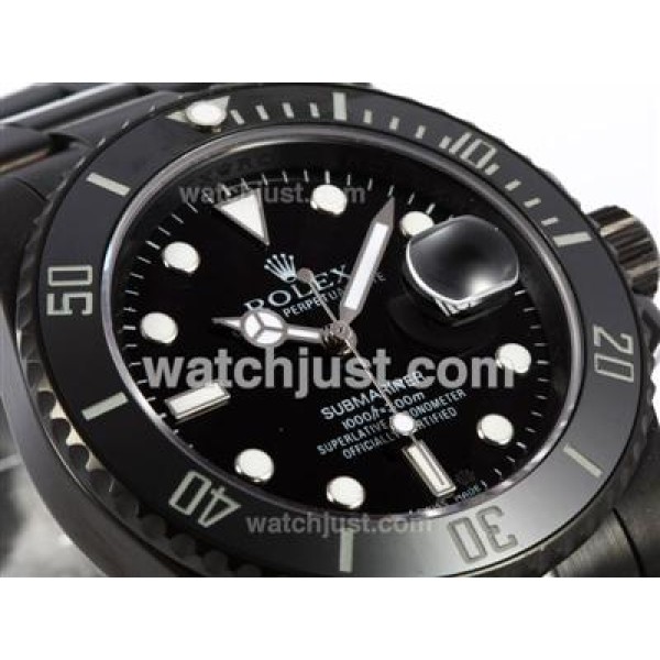 Best Quality Rolex Submariner Fake Watches With Black Dials For Men