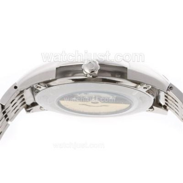 Omega Hour Vision Day-Date Automatic with White Dial S/S