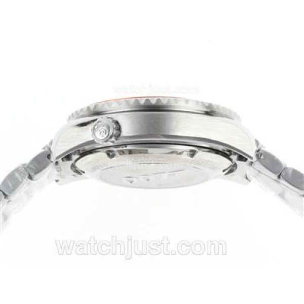 Omega Planet Ocean 007 Quantum Of Solace Edition Working Chronograph with Orange Bezel-Lady Size
