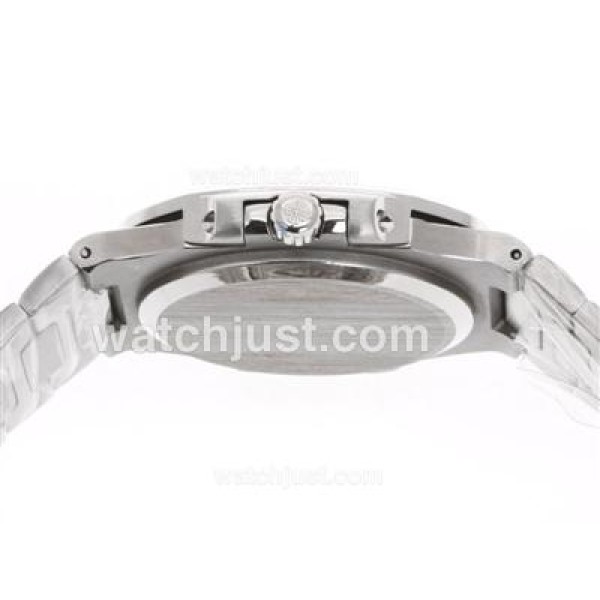 Patek Philippe Nautilus Swiss ETA 2836 Movement with Black Dial S/S