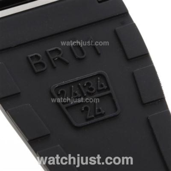 Bell & Ross BR 01-92 Automatic PVD Case with Black Dial-Orange Markers 46x46mm