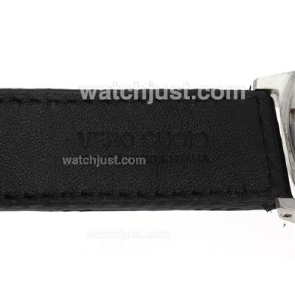 U-Boat Italo Fontana Automatic Black Dial with Gray Markers-Leather Strap