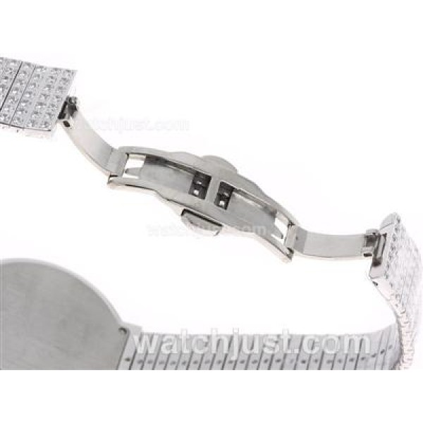 Piaget Limelight Swiss ETA Movement with Full Diamonds-Couple Watch