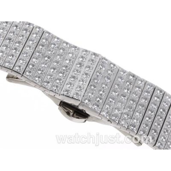 Piaget Limelight Swiss ETA Movement with Full Diamonds-Couple Watch