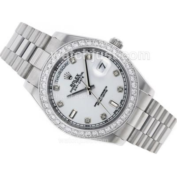 AAA Quality Rolex Day-Date II Replica Watches With White Dials For Sale
