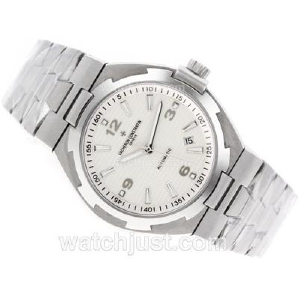 Vacheron Constantin Overseas Swiss ETA 2836 Movement with White Dial S/S-1:1 Version