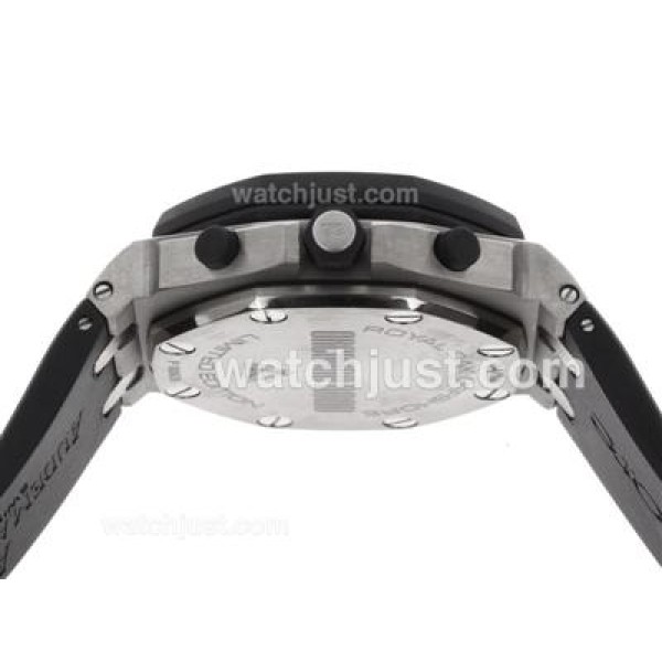 UK Swiss Made Replica Audemars Piguet Royal Oak Offshore Watches With Black Dials For Sale