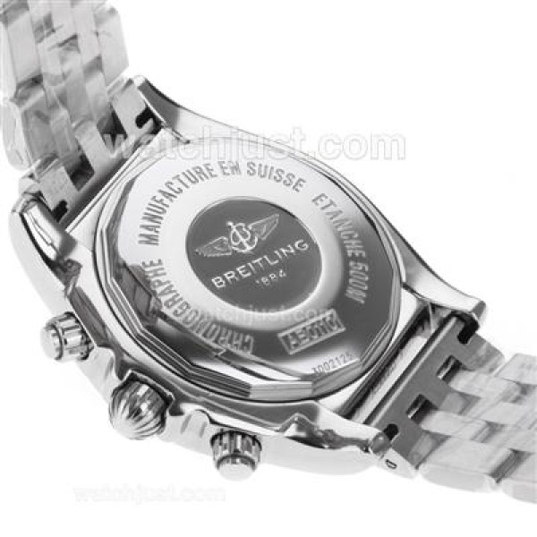 Breitling Chronomat B01 Swiss Valjoux 7750 Movement Roman Markers with Brown Dial S/S