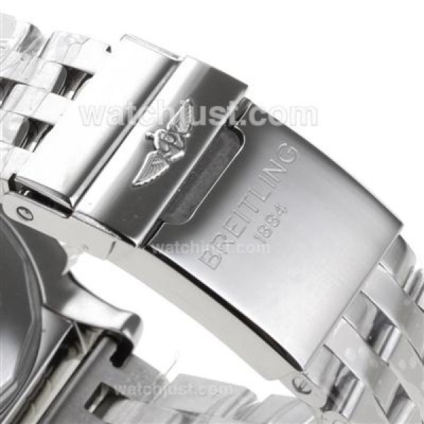 Breitling Chronomat B01 Swiss Valjoux 7750 Movement Roman Markers with Brown Dial S/S