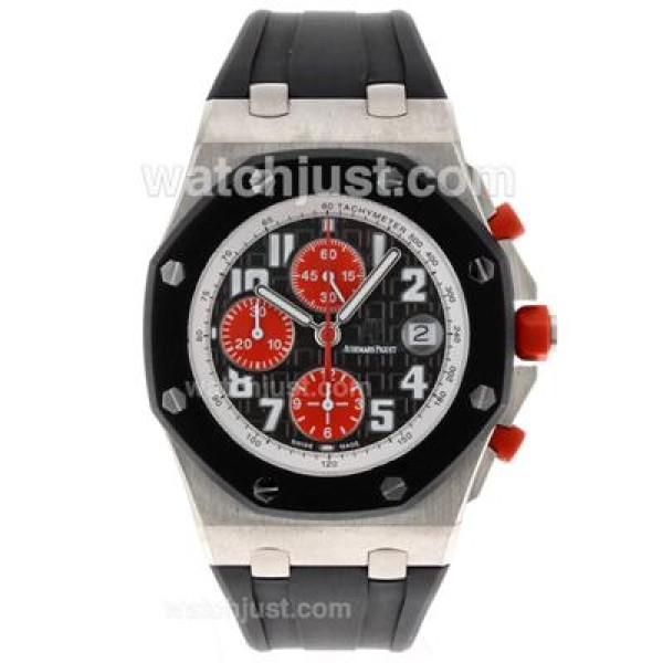 UK Swiss Made Replica Audemars Piguet Royal Oak Offshore Chrono Asia Valjoux 7750 Movemen with Full Titanium Case-Tour Auto Limited Edition