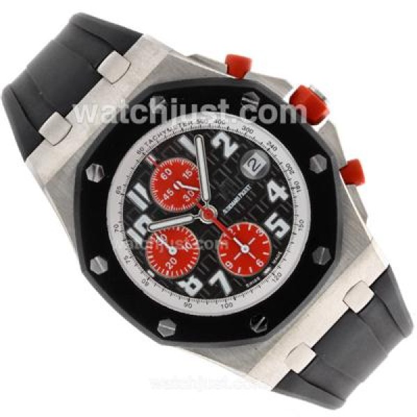 UK Swiss Made Replica Audemars Piguet Royal Oak Offshore Chrono Asia Valjoux 7750 Movemen with Full Titanium Case-Tour Auto Limited Edition